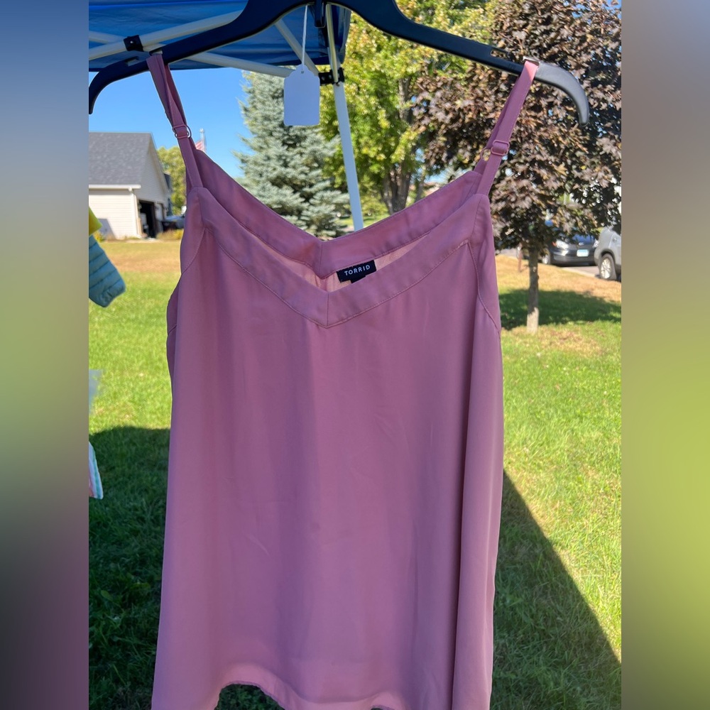 Torrid Soft Pink Camisole Top